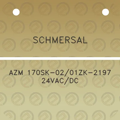 schmersal-azm-170sk-0201zk-2197-24vacdc