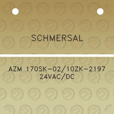 schmersal-azm-170sk-0210zk-2197-24vacdc