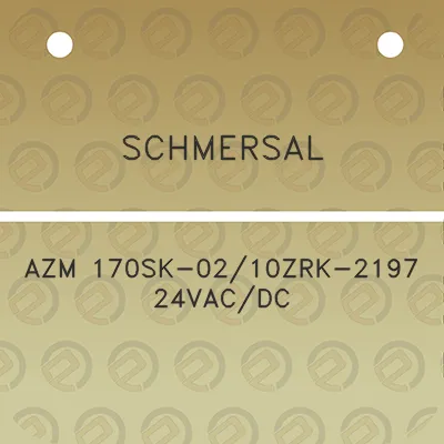 schmersal-azm-170sk-0210zrk-2197-24vacdc