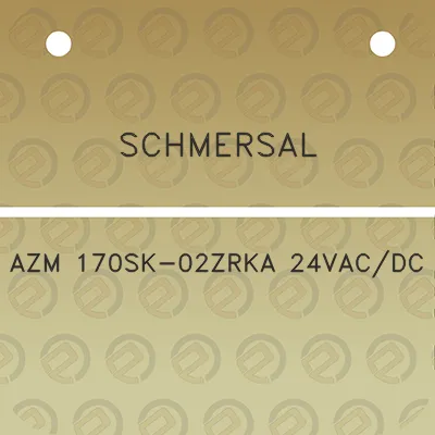 schmersal-azm-170sk-02zrka-24vacdc