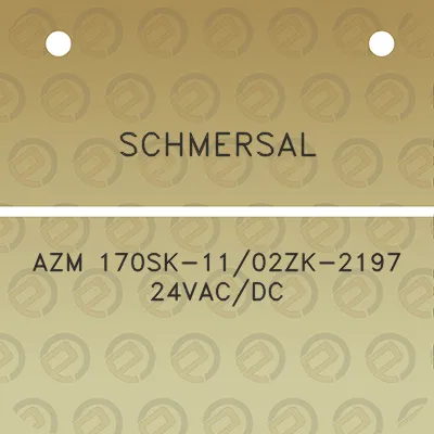 schmersal-azm-170sk-1102zk-2197-24vacdc