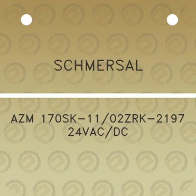 schmersal-azm-170sk-1102zrk-2197-24vacdc