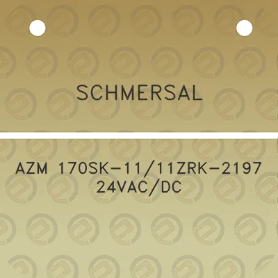 schmersal-azm-170sk-1111zrk-2197-24vacdc