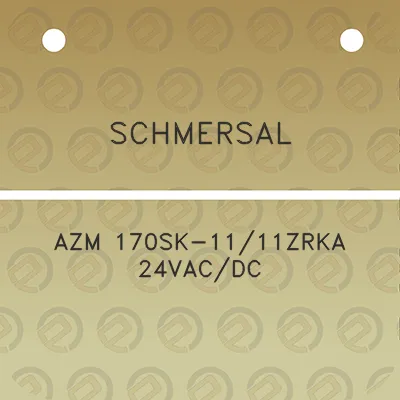 schmersal-azm-170sk-1111zrka-24vacdc