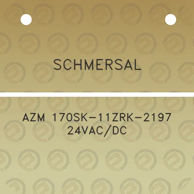 schmersal-azm-170sk-11zrk-2197-24vacdc