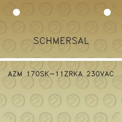 schmersal-azm-170sk-11zrka-230vac