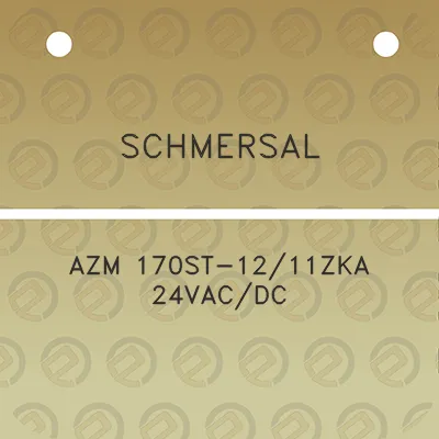 schmersal-azm-170st-1211zka-24vacdc