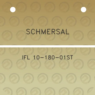 schmersal-ifl-10-180-01st