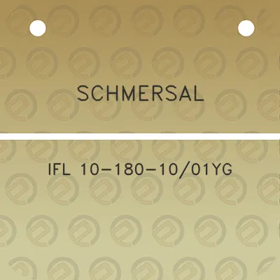 schmersal-ifl-10-180-1001yg