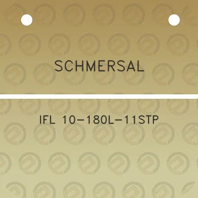 schmersal-ifl-10-180l-11stp