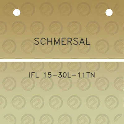 schmersal-ifl-15-30l-11tn