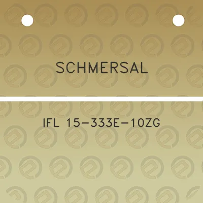 schmersal-ifl-15-333e-10zg