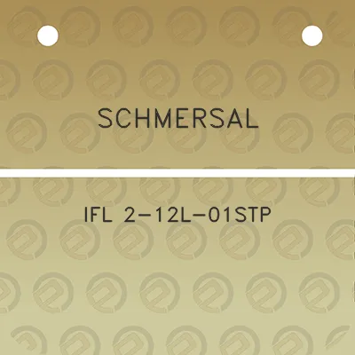 schmersal-ifl-2-12l-01stp