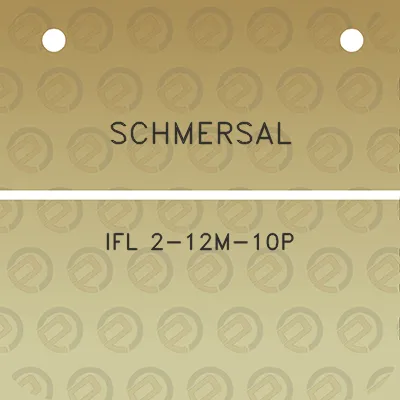 schmersal-ifl-2-12m-10p