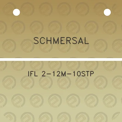 schmersal-ifl-2-12m-10stp