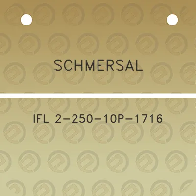 schmersal-ifl-2-250-10p-1716