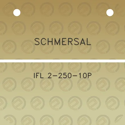 schmersal-ifl-2-250-10p