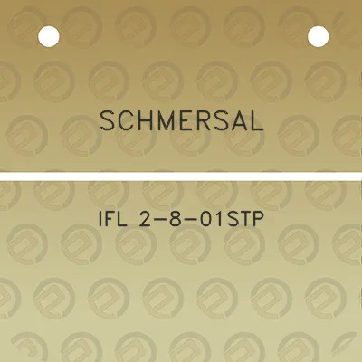 schmersal-ifl-2-8-01stp