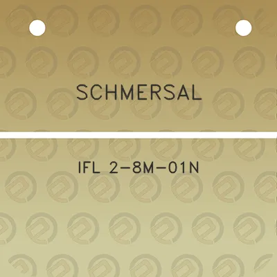 schmersal-ifl-2-8m-01n