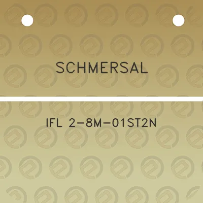 schmersal-ifl-2-8m-01st2n