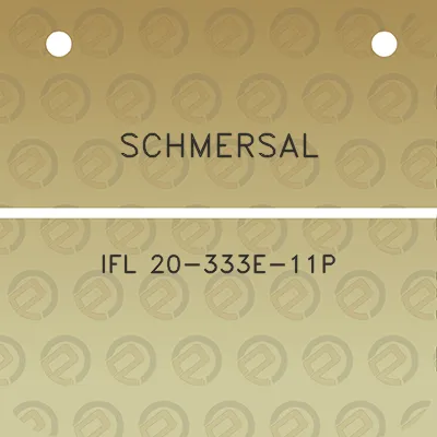 schmersal-ifl-20-333e-11p