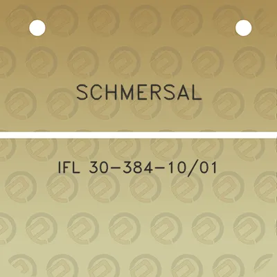 schmersal-ifl-30-384-1001