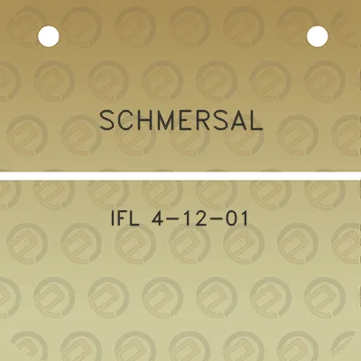 schmersal-ifl-4-12-01