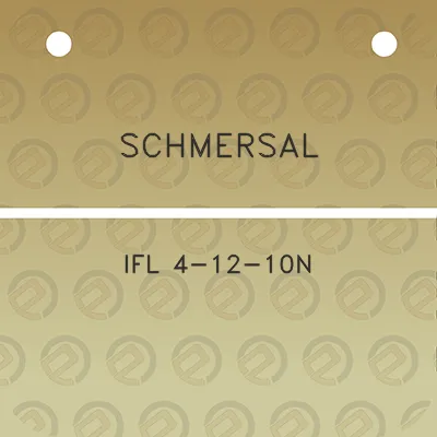 schmersal-ifl-4-12-10n