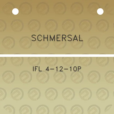 schmersal-ifl-4-12-10p