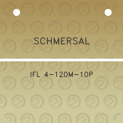 schmersal-ifl-4-120m-10p