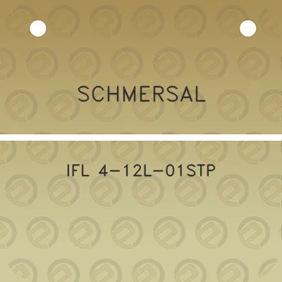 schmersal-ifl-4-12l-01stp