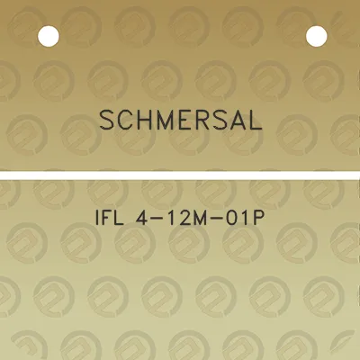 schmersal-ifl-4-12m-01p