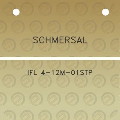 schmersal-ifl-4-12m-01stp