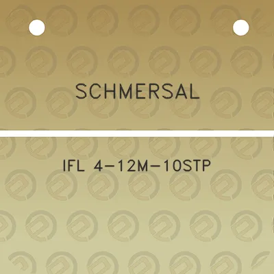 schmersal-ifl-4-12m-10stp