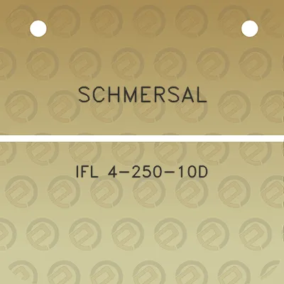 schmersal-ifl-4-250-10d