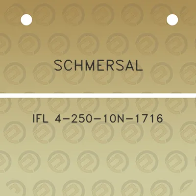 schmersal-ifl-4-250-10n-1716