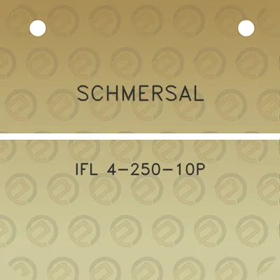 schmersal-ifl-4-250-10p