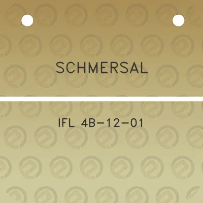 schmersal-ifl-4b-12-01