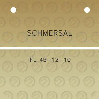 schmersal-ifl-4b-12-10