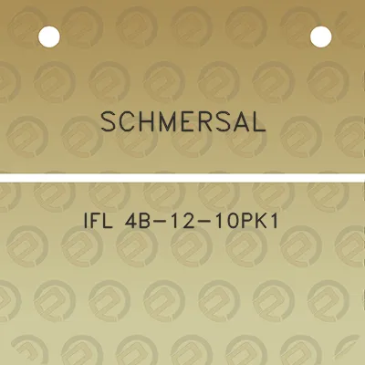 schmersal-ifl-4b-12-10pk1