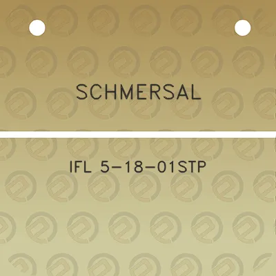 schmersal-ifl-5-18-01stp