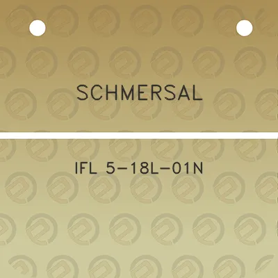 schmersal-ifl-5-18l-01n