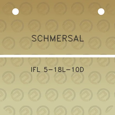 schmersal-ifl-5-18l-10d