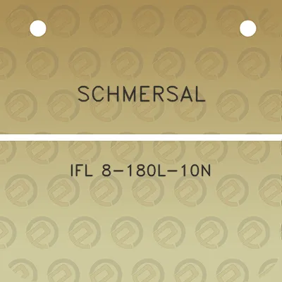 schmersal-ifl-8-180l-10n