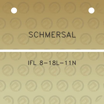 schmersal-ifl-8-18l-11n