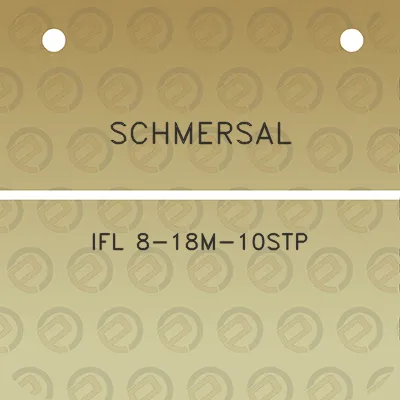 schmersal-ifl-8-18m-10stp