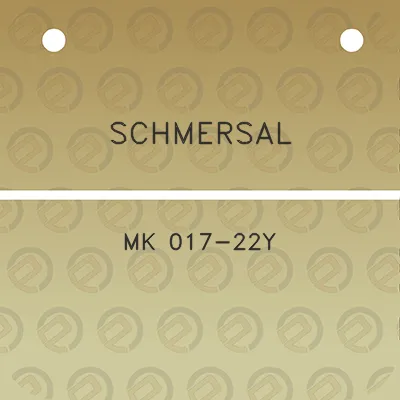 schmersal-mk-017-22y