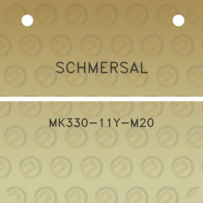 schmersal-mk330-11y-m20