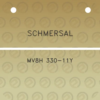 schmersal-mv8h-330-11y