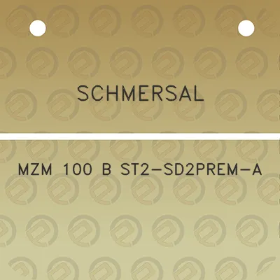 schmersal-mzm-100-b-st2-sd2prem-a